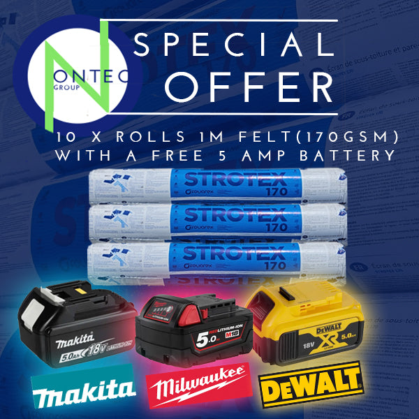 1m 170Gsm Roofing Felt Special Offer